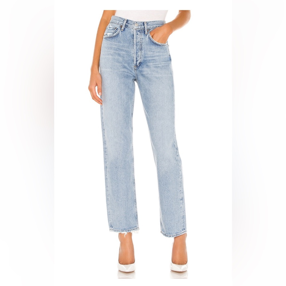 AGOLDE 90s Mid Rise Loose Fit in Snapshot | Size 26